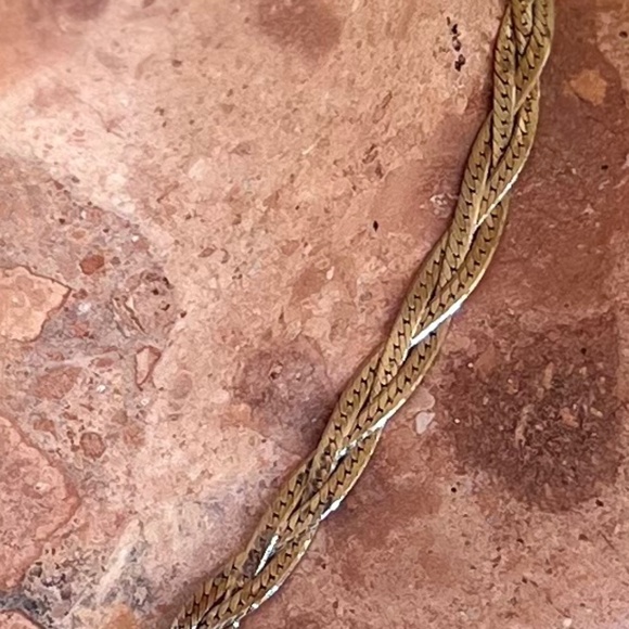 "16" Italian Sterling Silver Braided Chain - Picture 9 of 9